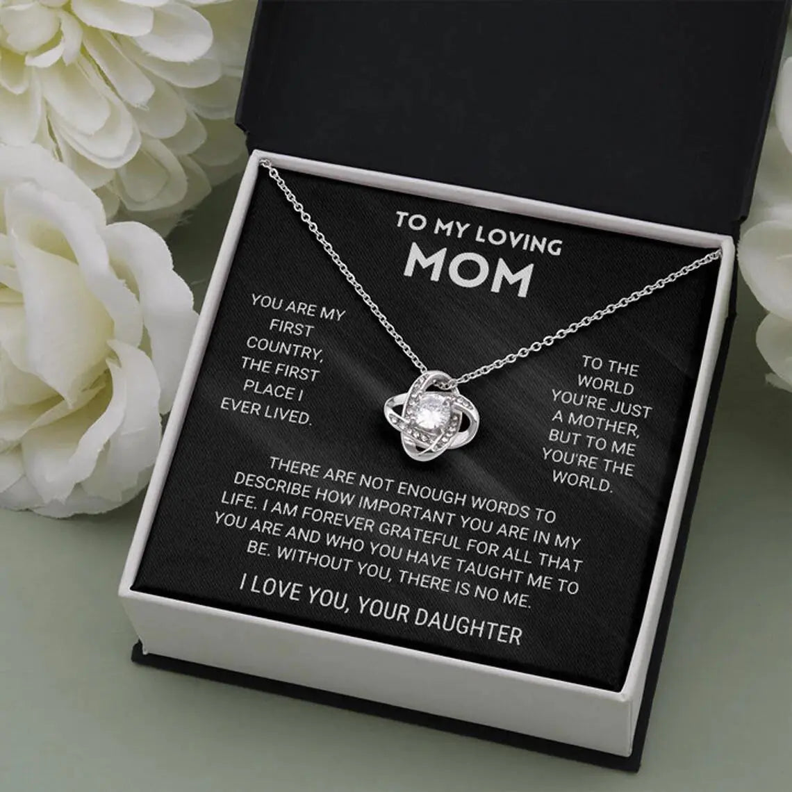 To My Heart Necklace Gift Box