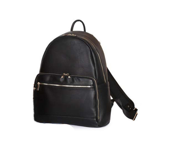 Large-capacity PU Leather Handbag for Mother and Baby