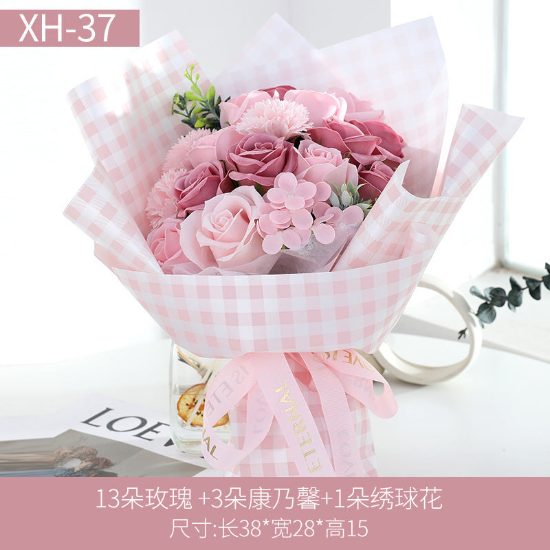 A Work of Art Stunning Rose Soap Flower Gift for Mother's Day