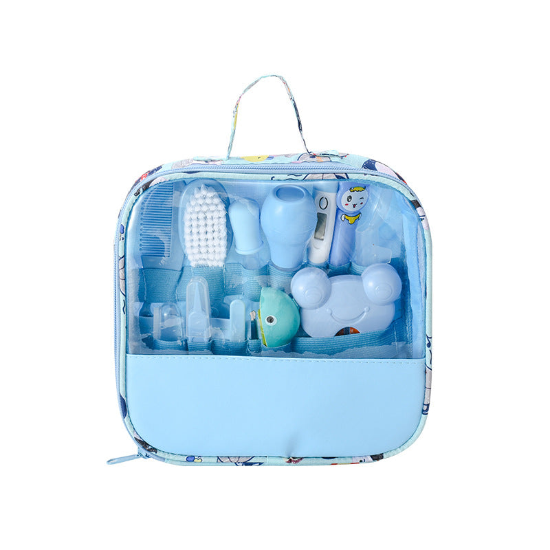 13 PCS Baby Care Set with Nail Clipper and Toothbrush