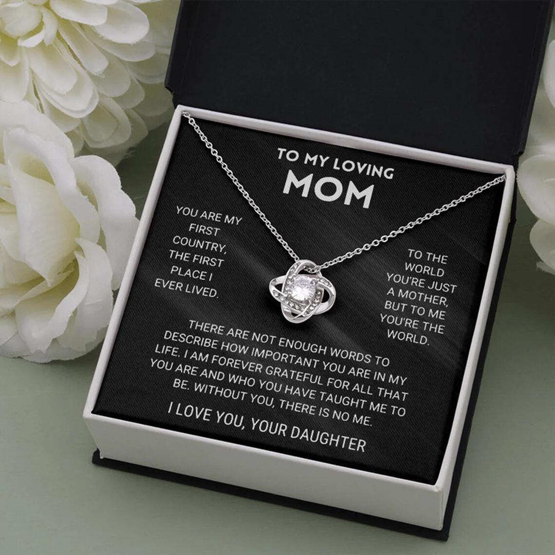 To My Heart Necklace Gift Box