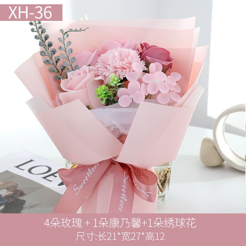 A Work of Art Stunning Rose Soap Flower Gift for Mother's Day