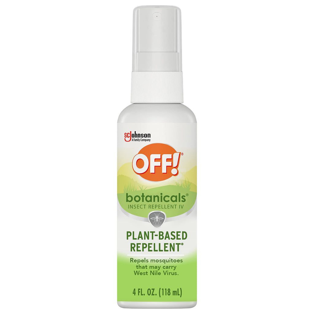 OFF! Botanicals Insect Repellent Plant-Based Bug Spray & Mosquito Repellent 4 Oz