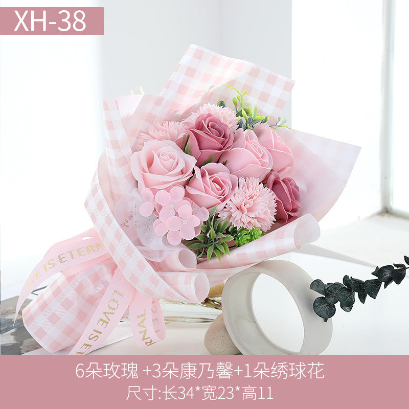 A Work of Art Stunning Rose Soap Flower Gift for Mother's Day